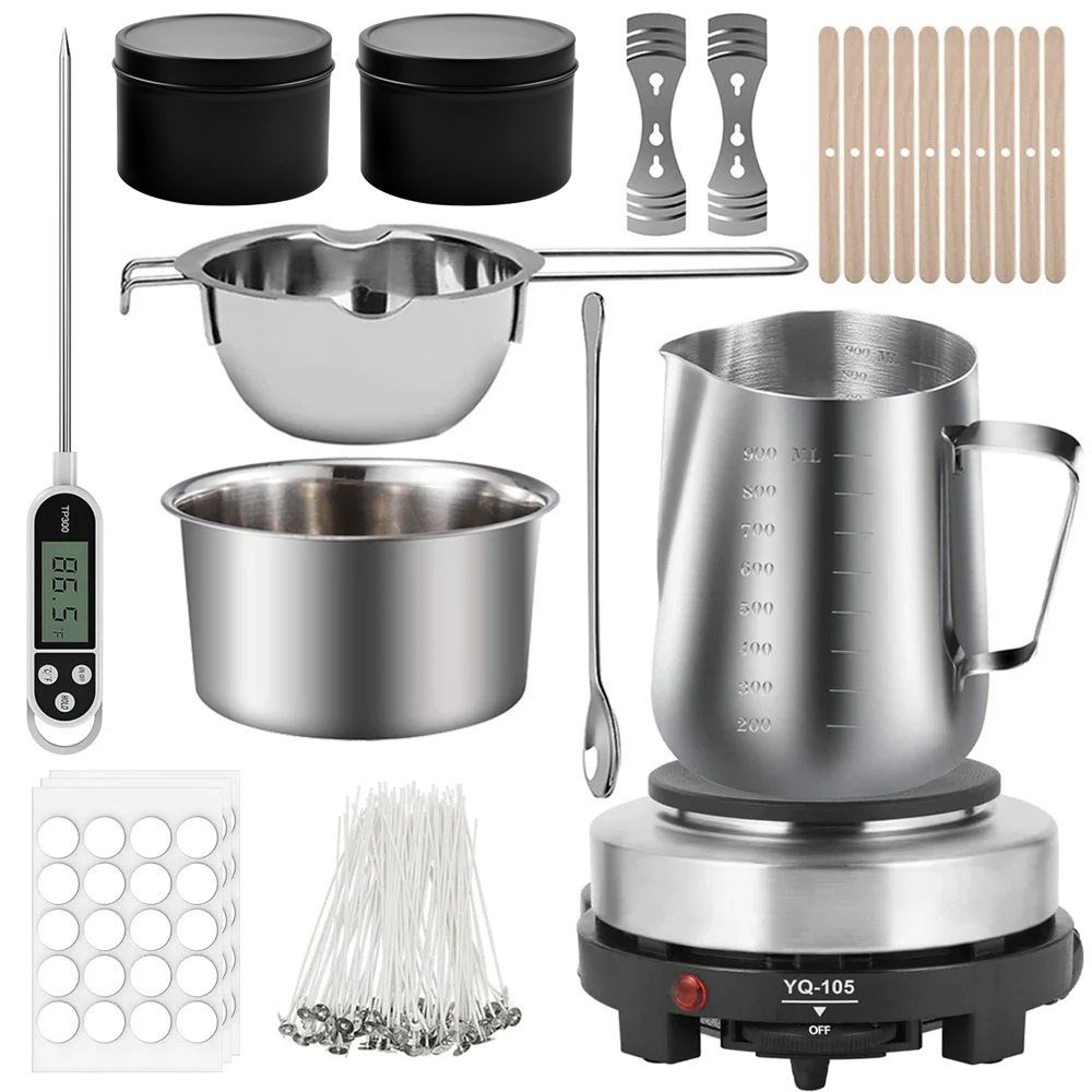 Candle Making Material - Glintmos DIY Candle Making Kit with