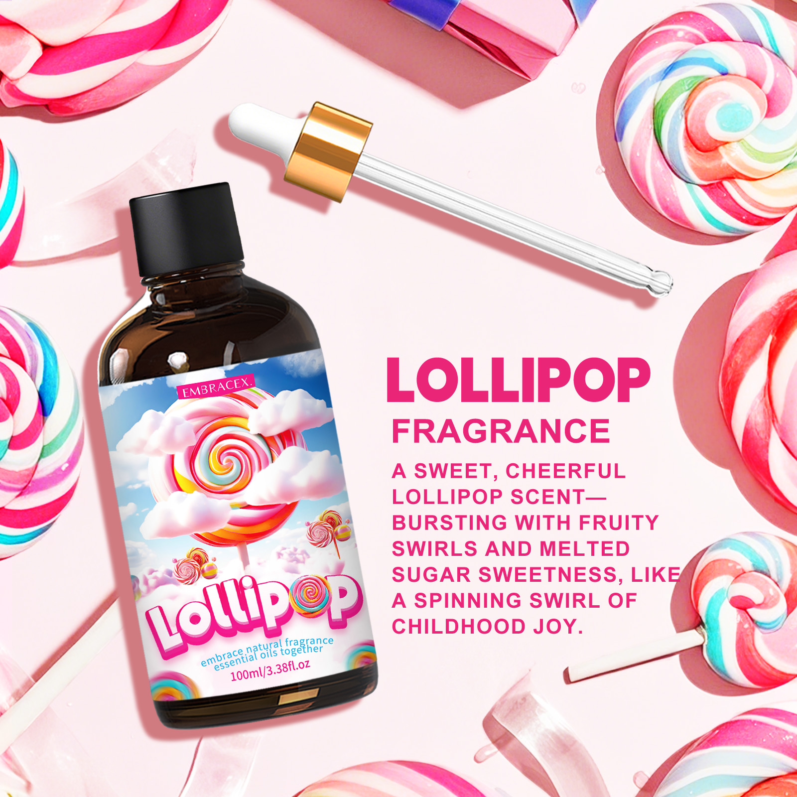100ml Lollipop Essential Oil F - مراجعة Candle Making Oils وسعره