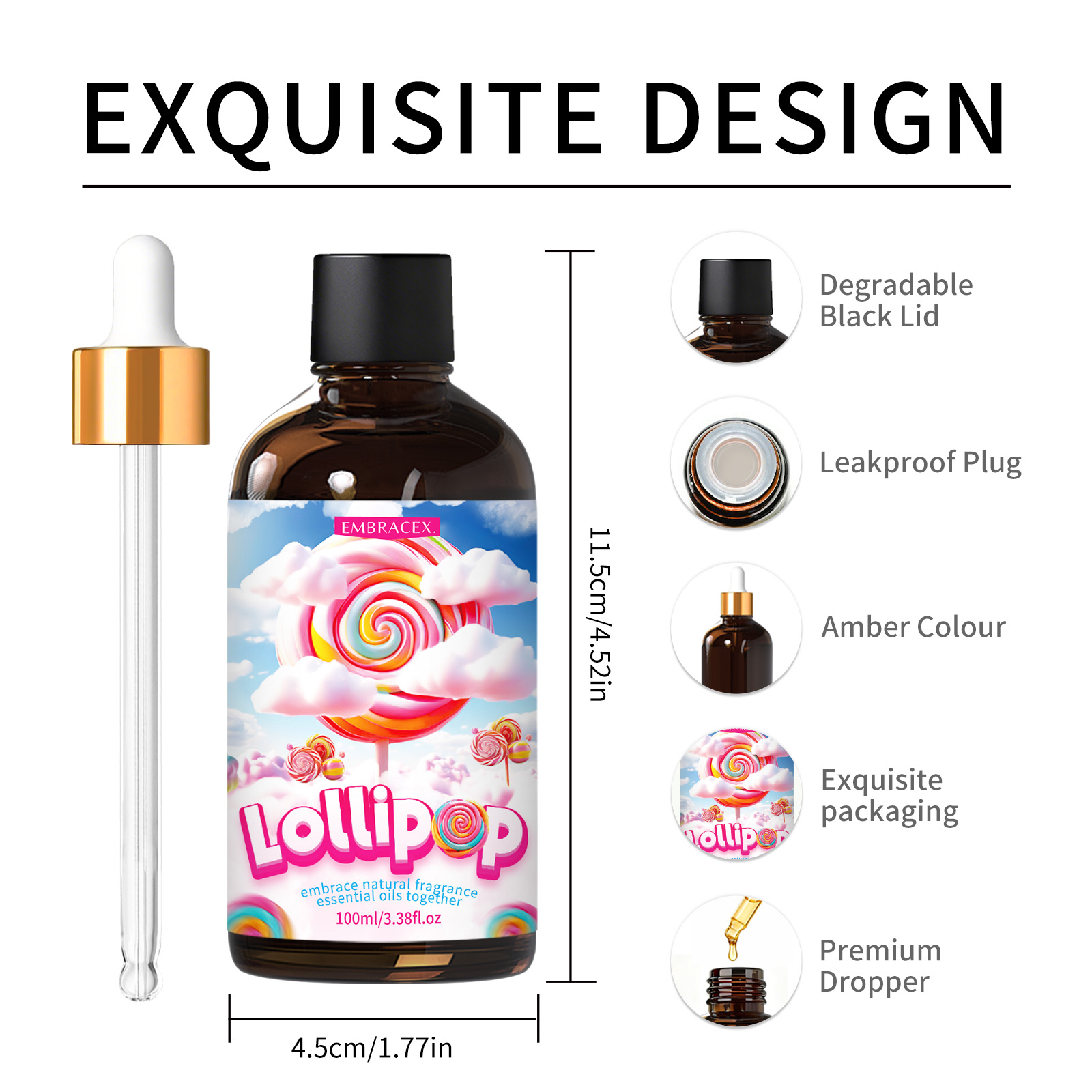 100ml Lollipop Essential Oil F - مراجعة Candle Making Oils وسعره