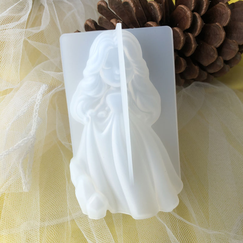 3D Cute Princess Silicone Cand - مراجعة Candle Making Business وسعره