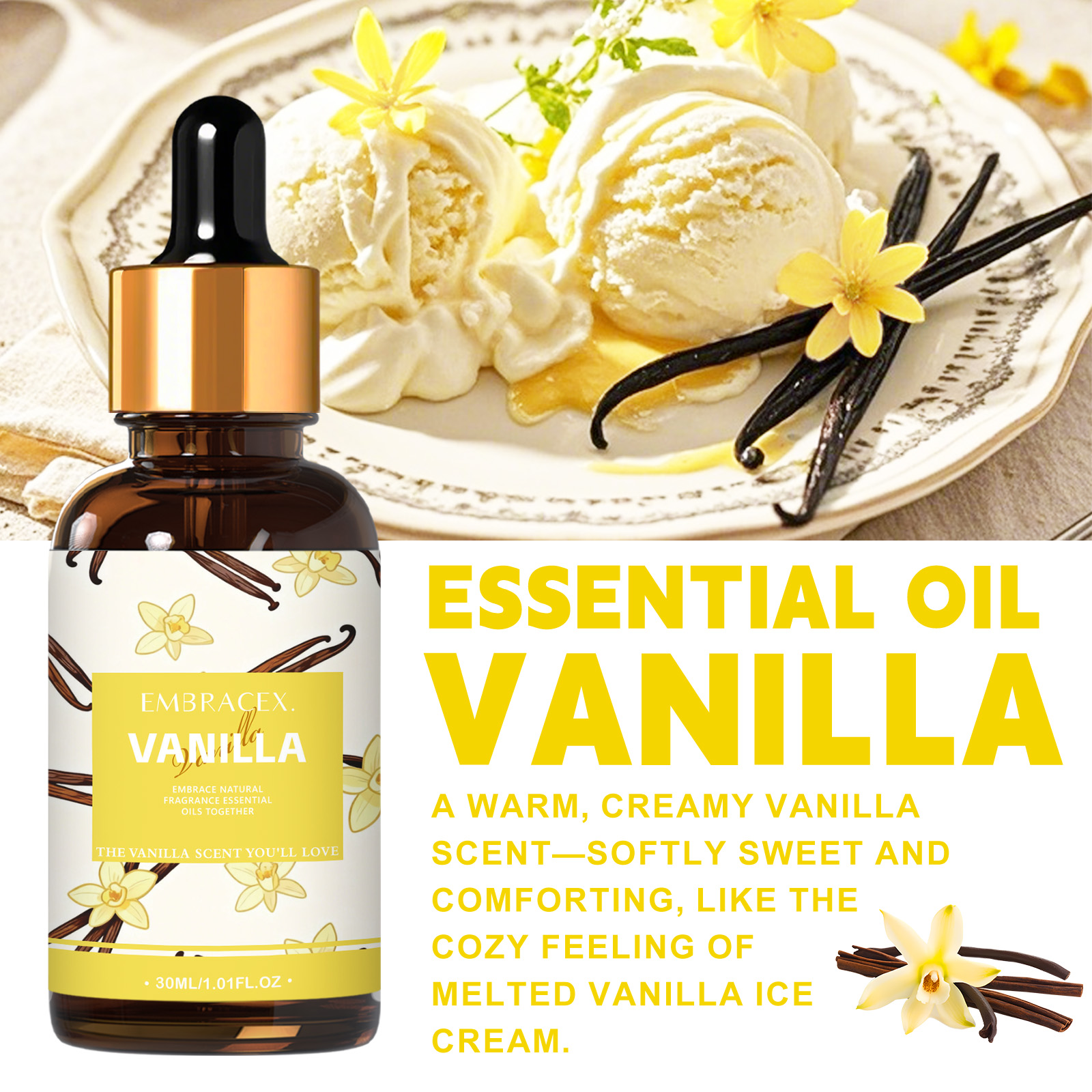 30ml Vanilla Essential Oil Per - مراجعة Candle Making Oils وسعره