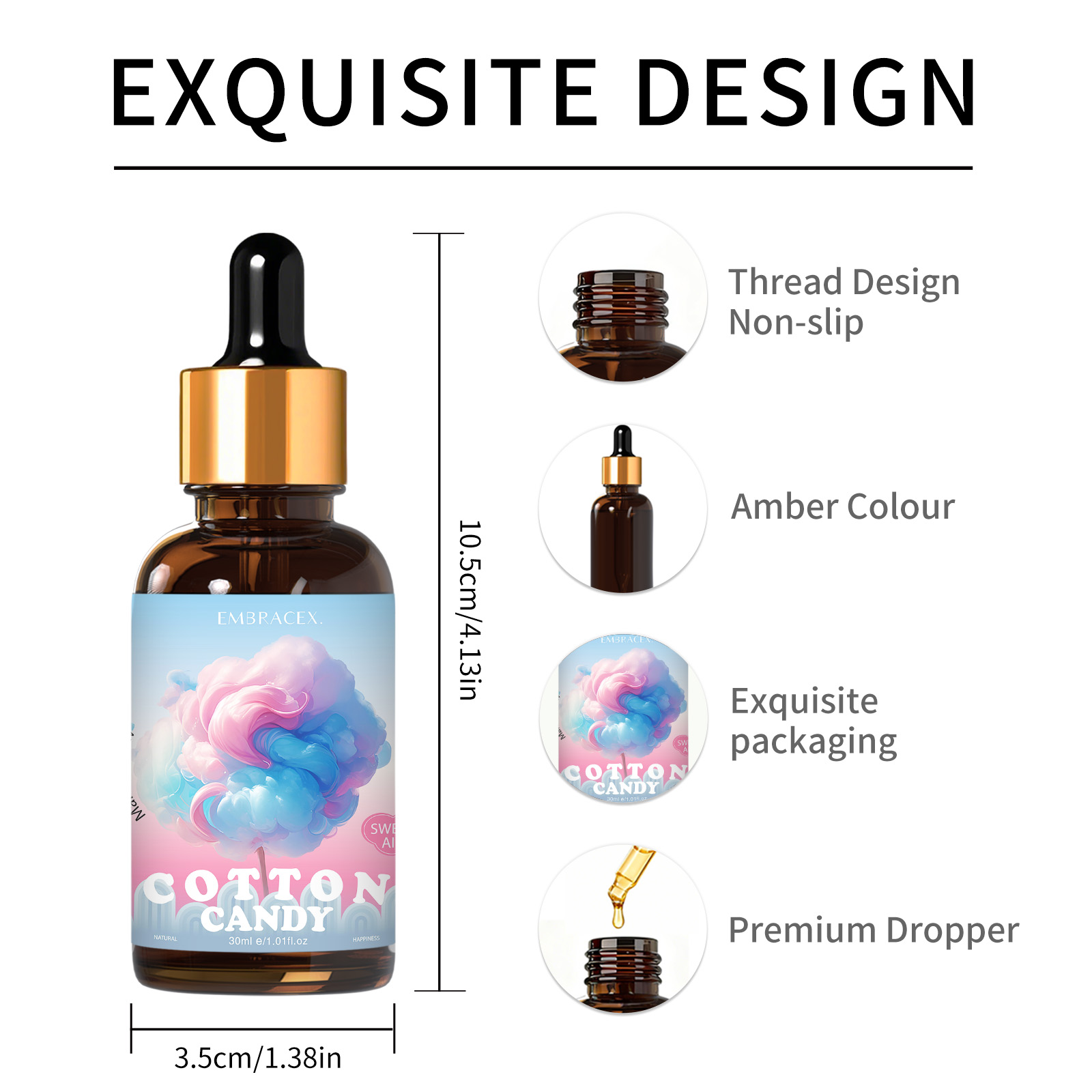 30ml Cotton Candy Essential Oi - مراجعة Candle Making Fragrance Oils وسعره