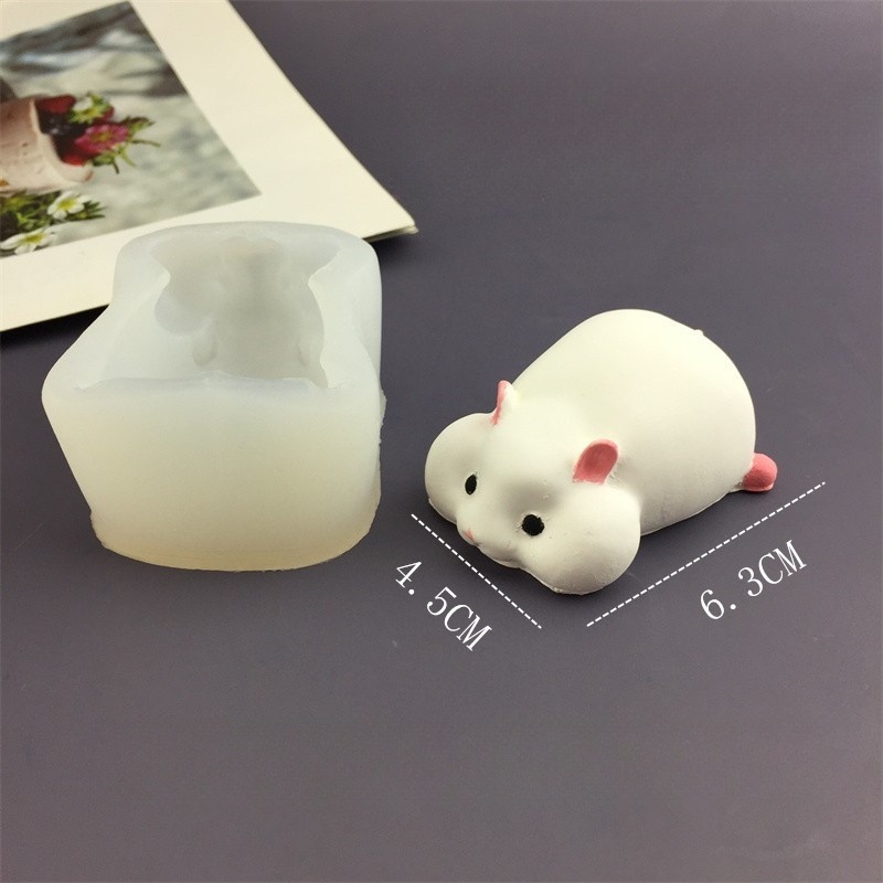 DIY Cute Hamster Mold Chocolat - مراجعة Candle Making Business وسعره