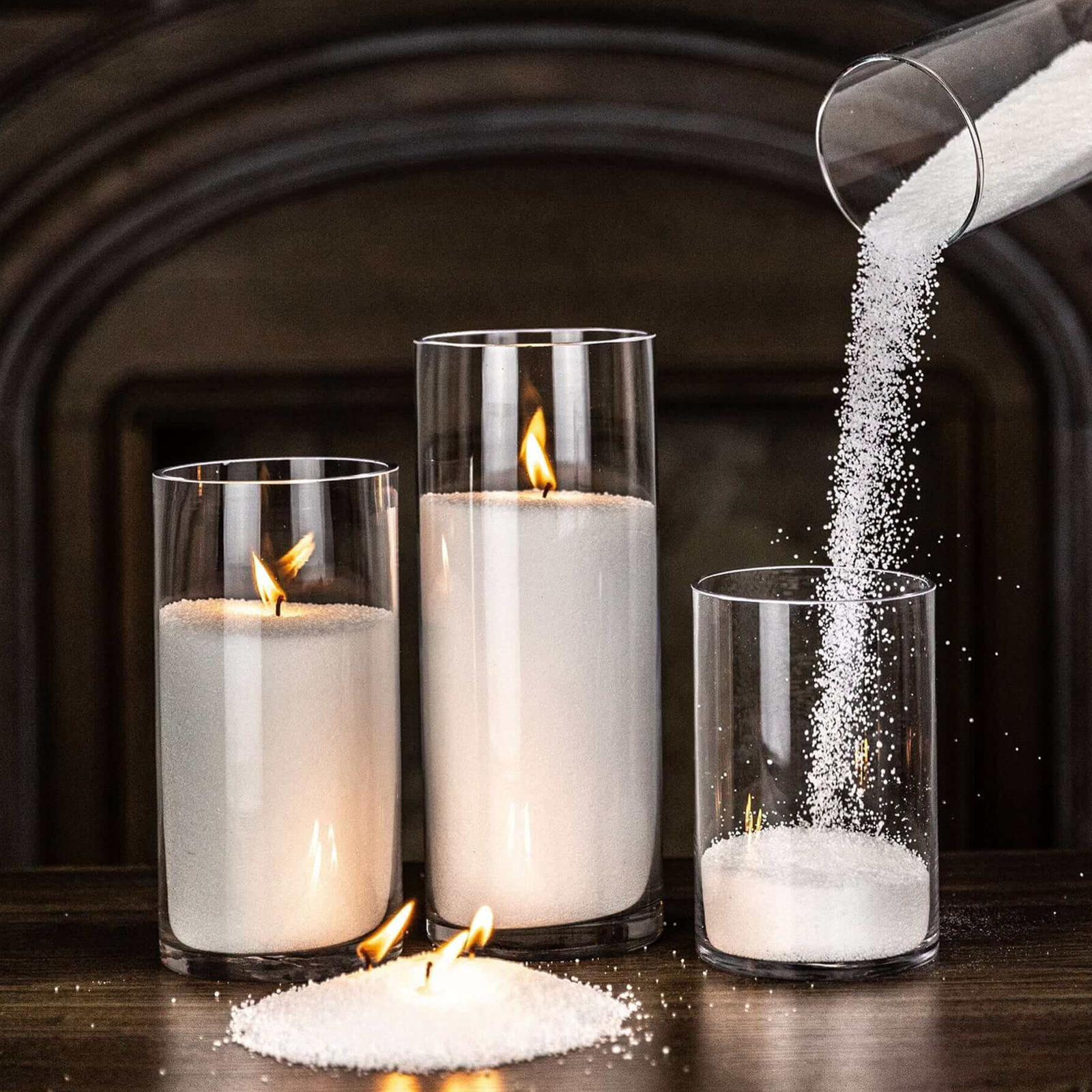 500g-1kg Sand Wax Ice Flower W - مراجعة Candle Making Material وسعره