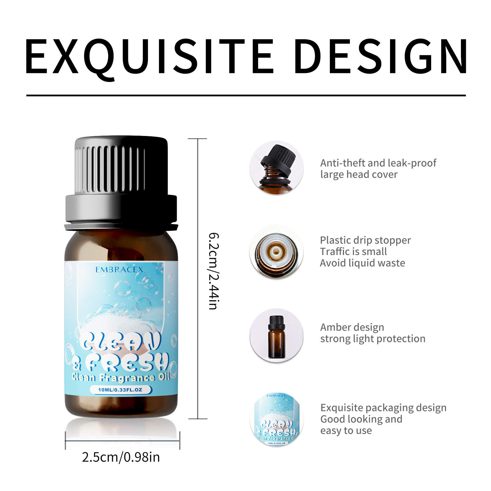 10ml Clean Fresh Essential Oil - مراجعة Candle Making Oil Scents وسعره