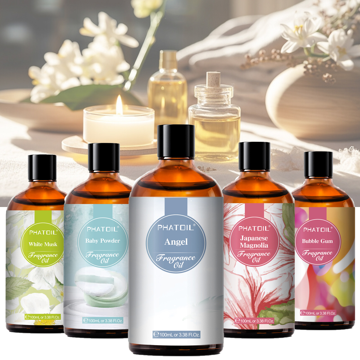 PHATOIL 100ml Aroma Fragrance  - مراجعة Candle Making Oils وسعره