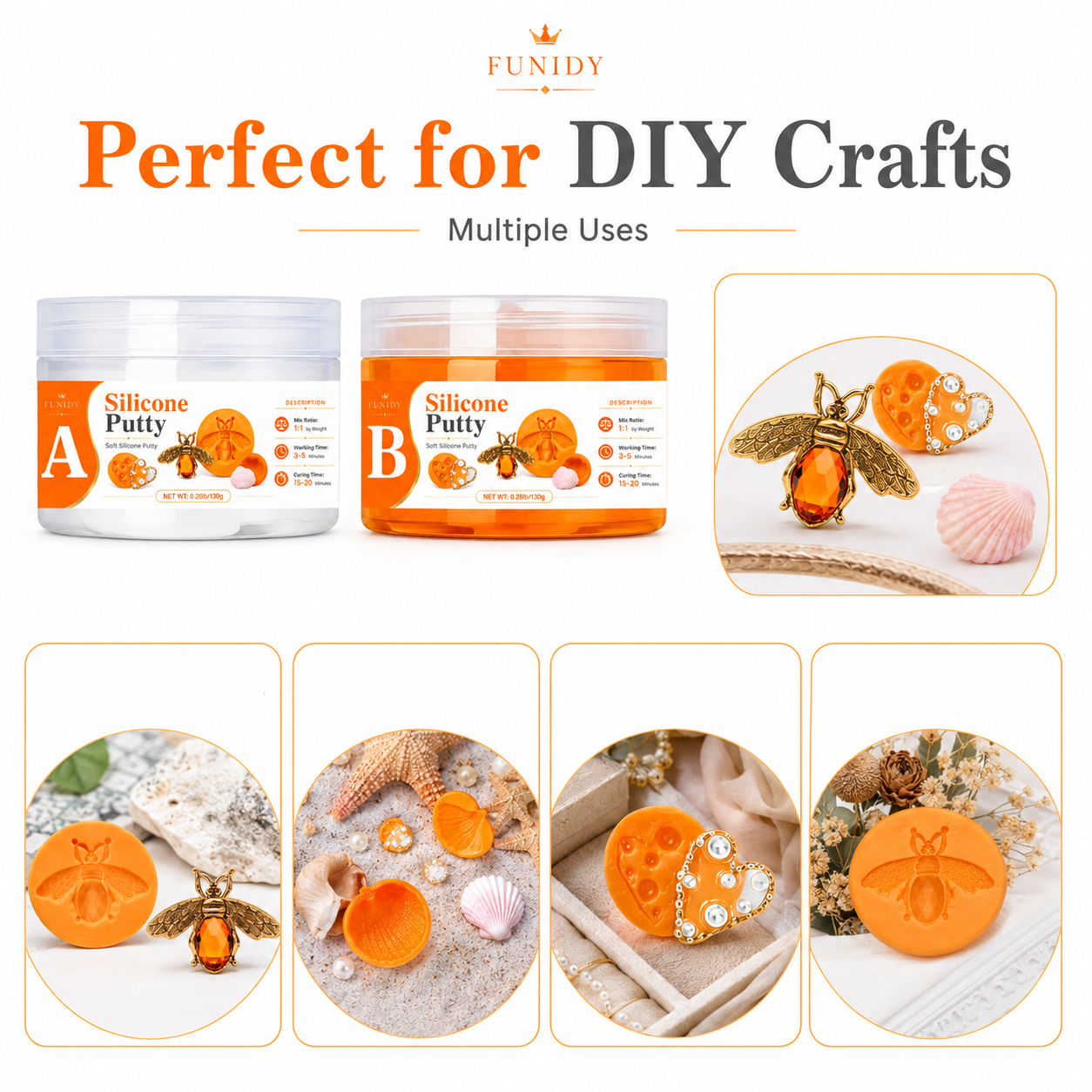 SILICONE PUTTY Making Kit, Fas - مراجعة Candle Making Business وسعره