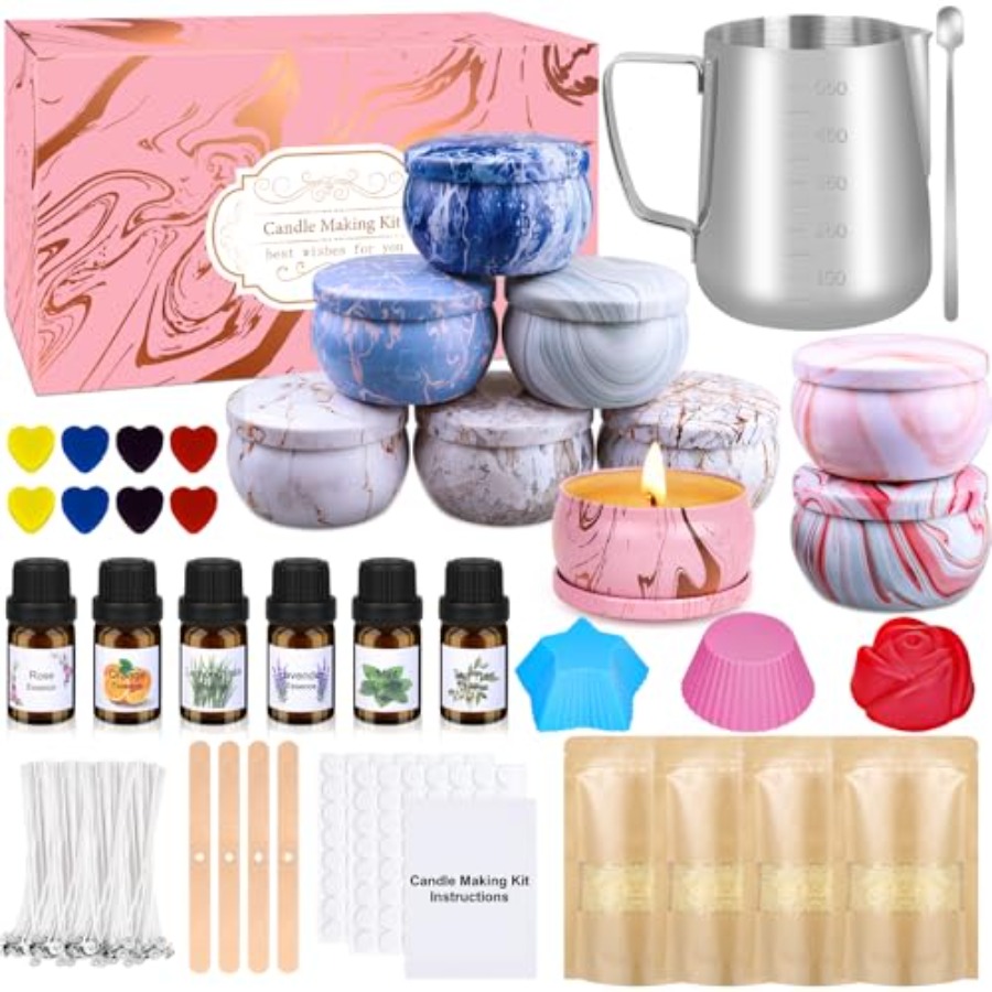 Candle Making Kits for Adults, - مراجعة Candle Making Oil Scents وسعره