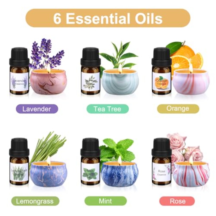 Candle Making Kits for Adults, - مراجعة Candle Making Oil Scents وسعره