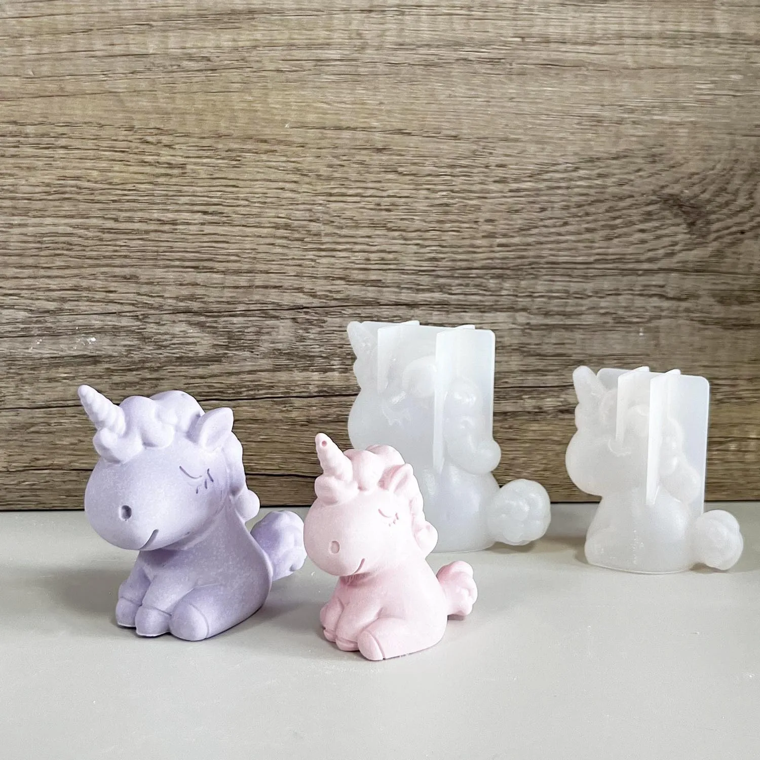 3D Geometric Silicone Unicorn  - مراجعة Candle Making Business وسعره