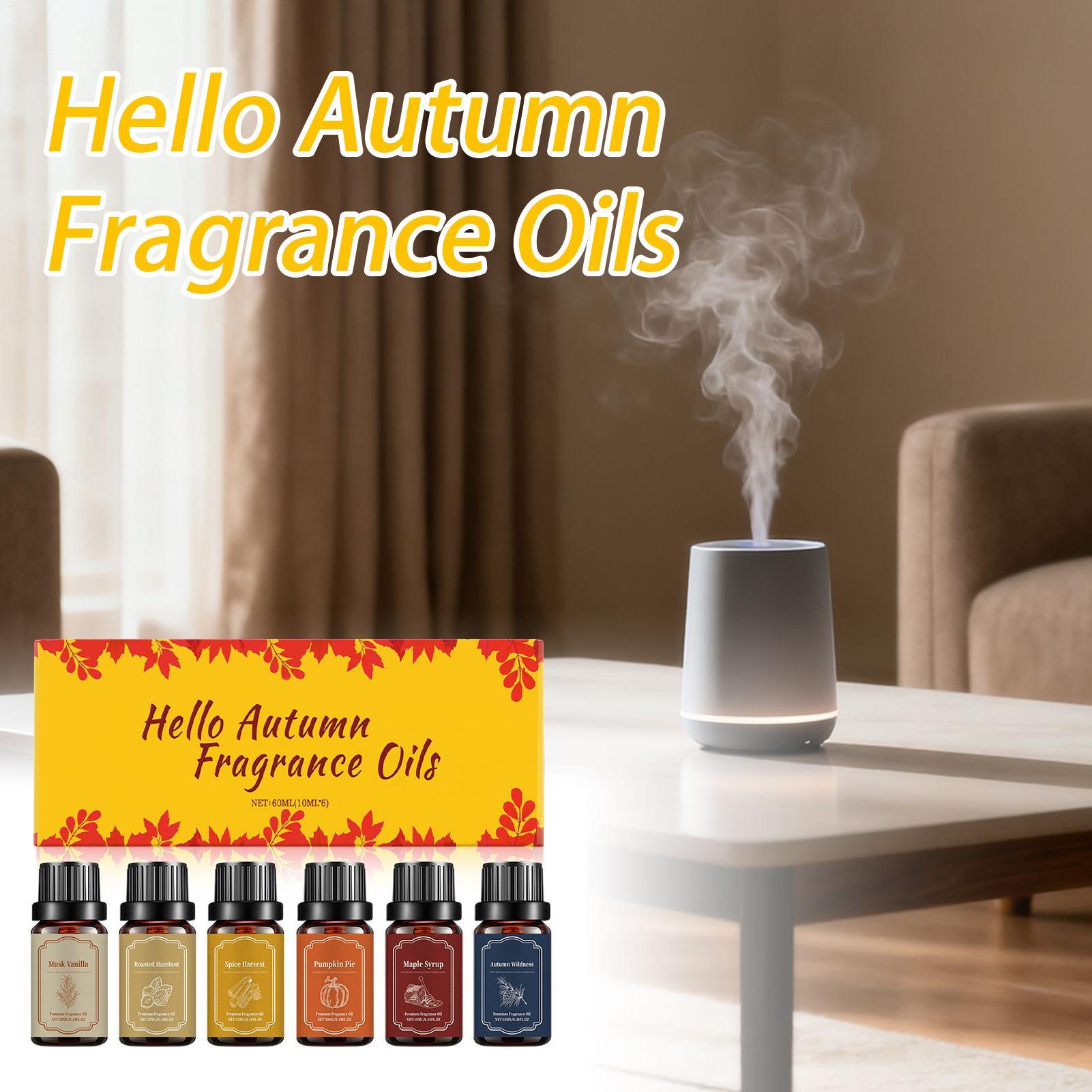 6pcs Fall Scented Diffuser Oil - مراجعة Candle Making Oils وسعره