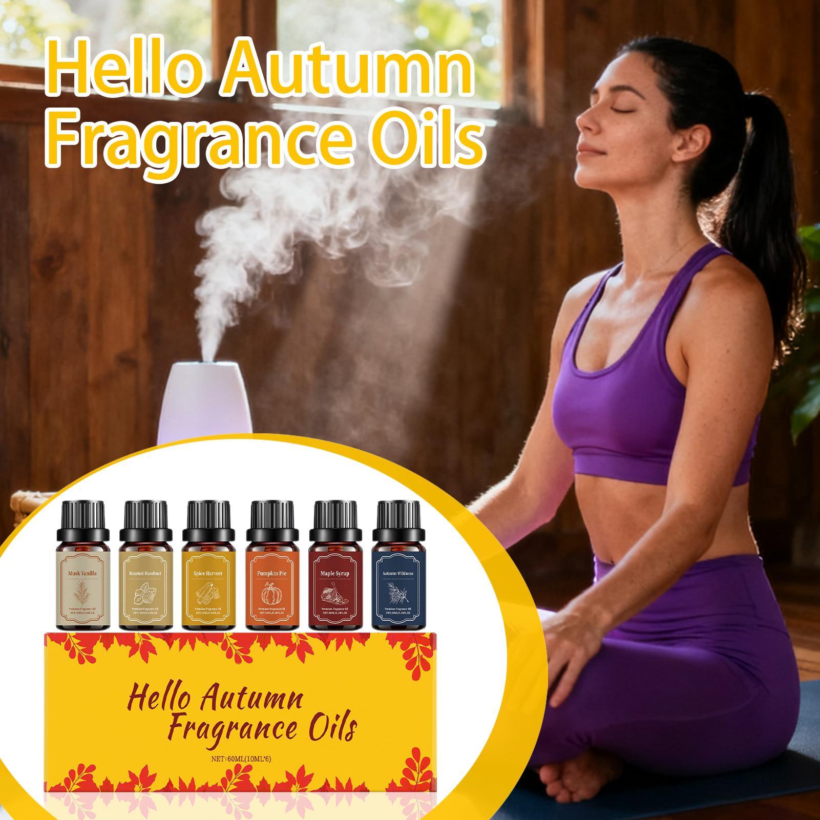 6pcs Fall Scented Diffuser Oil - مراجعة Candle Making Oils وسعره