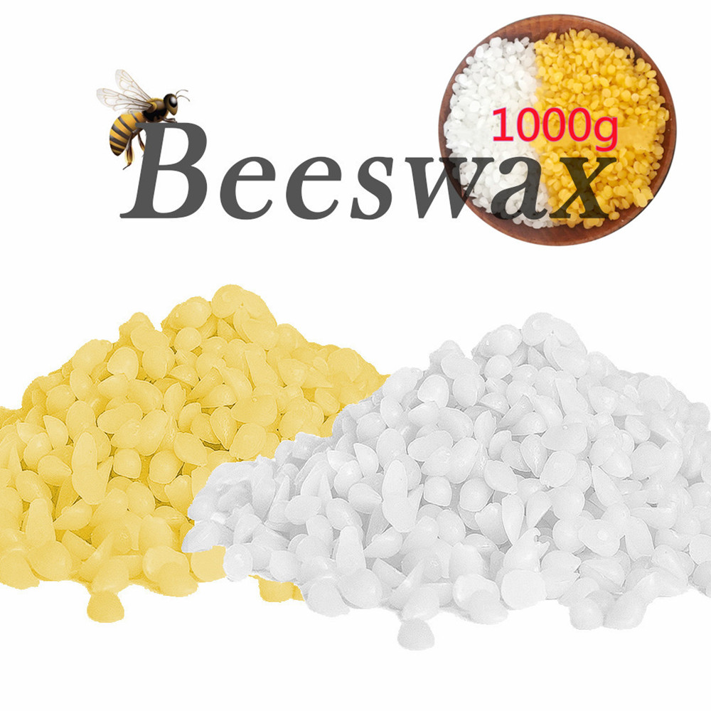 1000g Pure Natural Beeswax 100 - مراجعة Candle Making Material وسعره