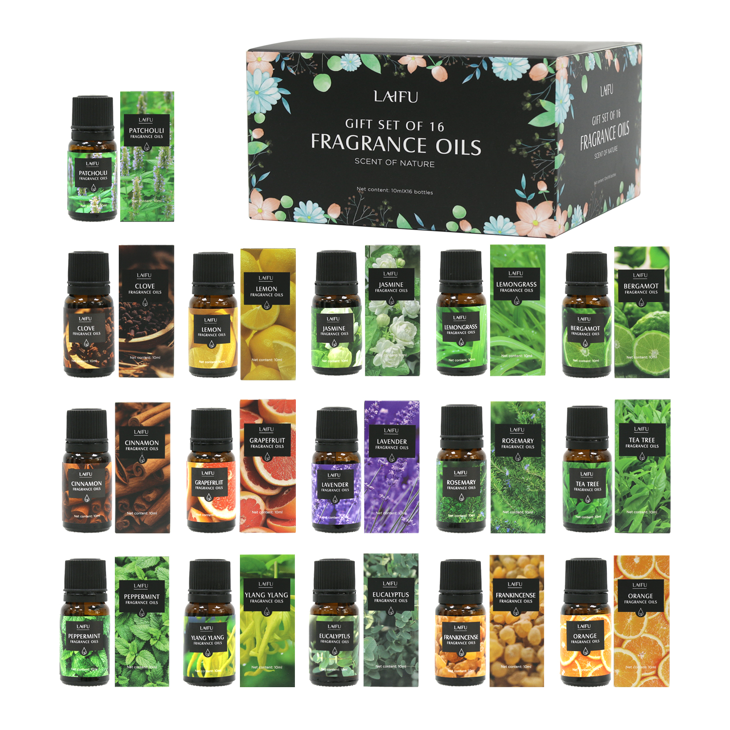 16x10ml Essential Oils Set for - مراجعة Candle Making Oils وسعره