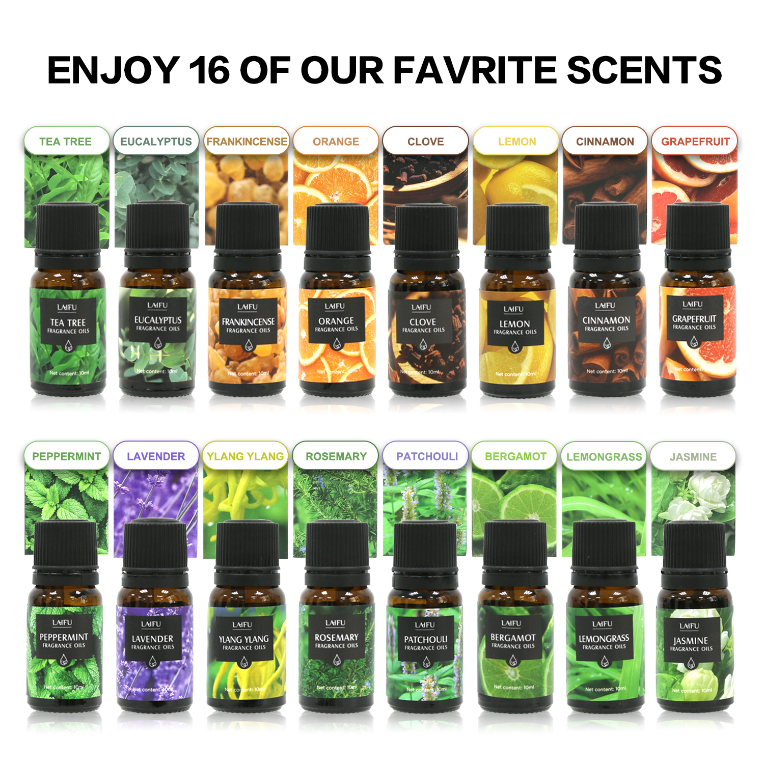 16x10ml Essential Oils Set for - مراجعة Candle Making Oils وسعره