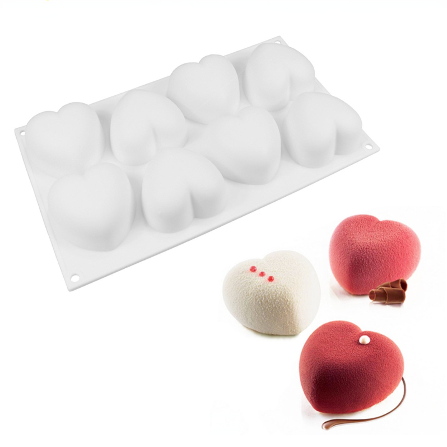 Love Heart Silicone Soap Mold  - مراجعة Candle Making Business وسعره