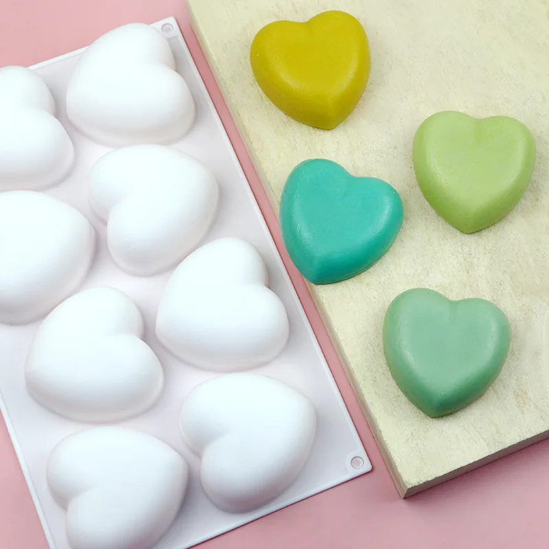 Love Heart Silicone Soap Mold  - مراجعة Candle Making Business وسعره
