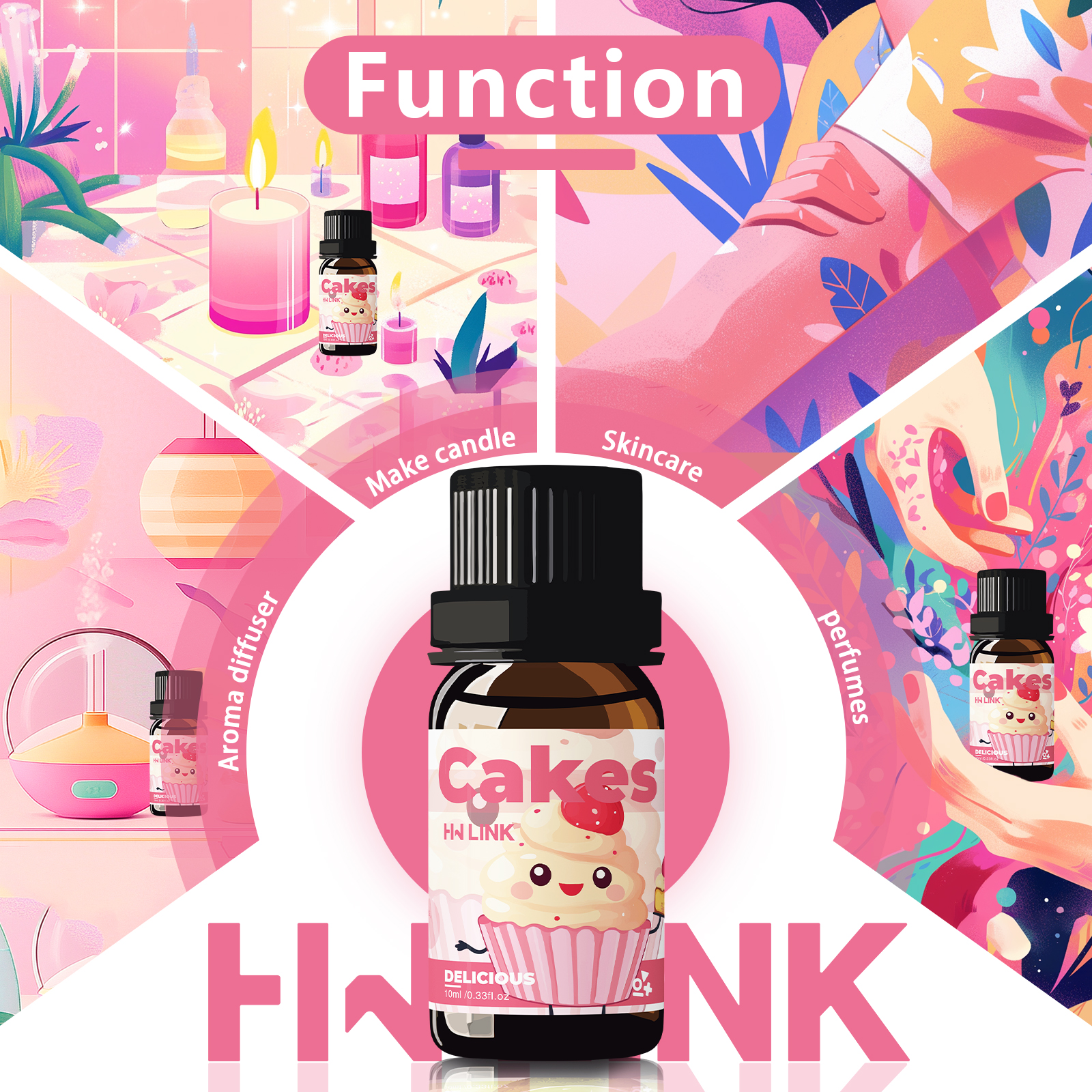 10ml Cakes Essential Oils Perf - مراجعة Candle Making Oils وسعره