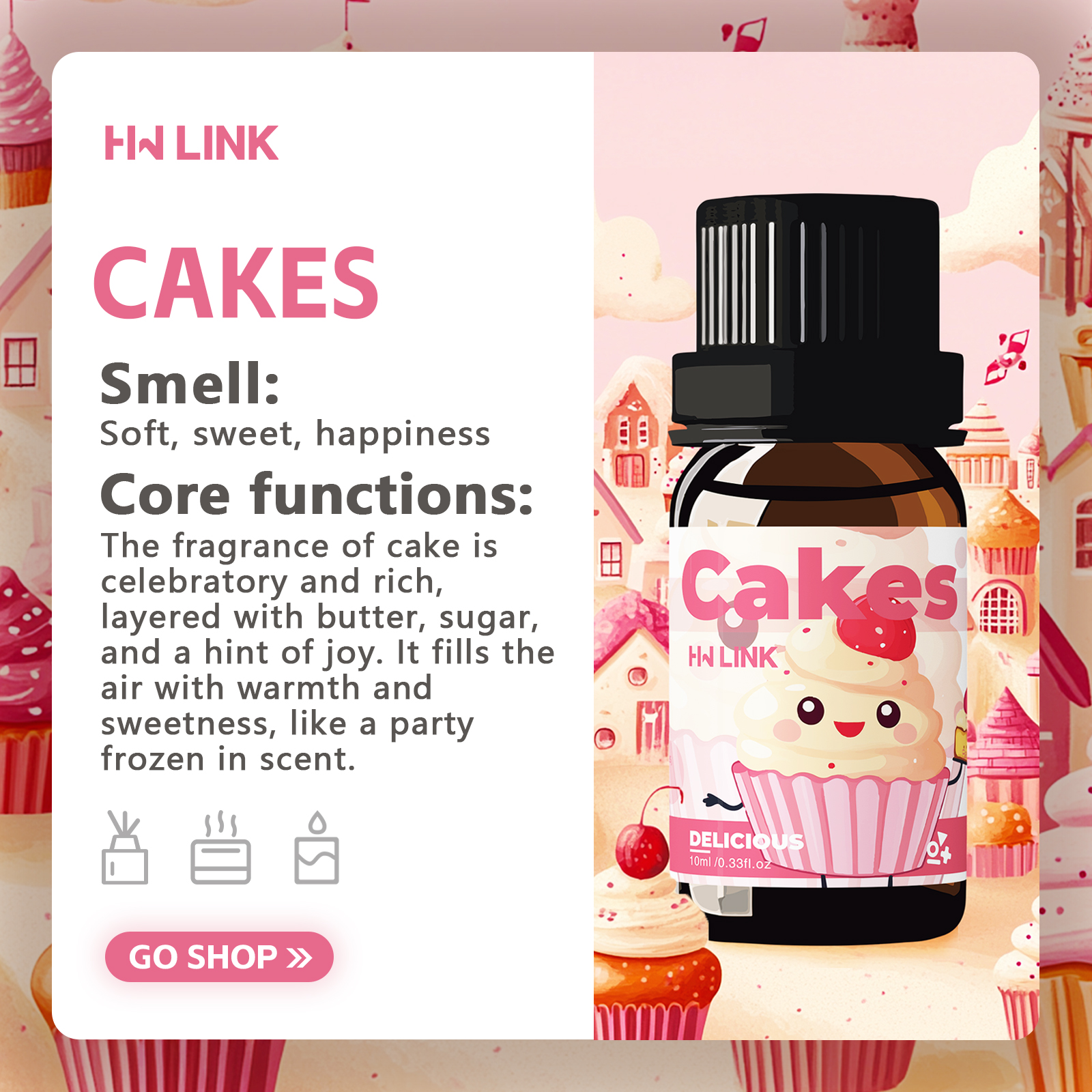 10ml Cakes Essential Oils Perf - مراجعة Candle Making Oils وسعره