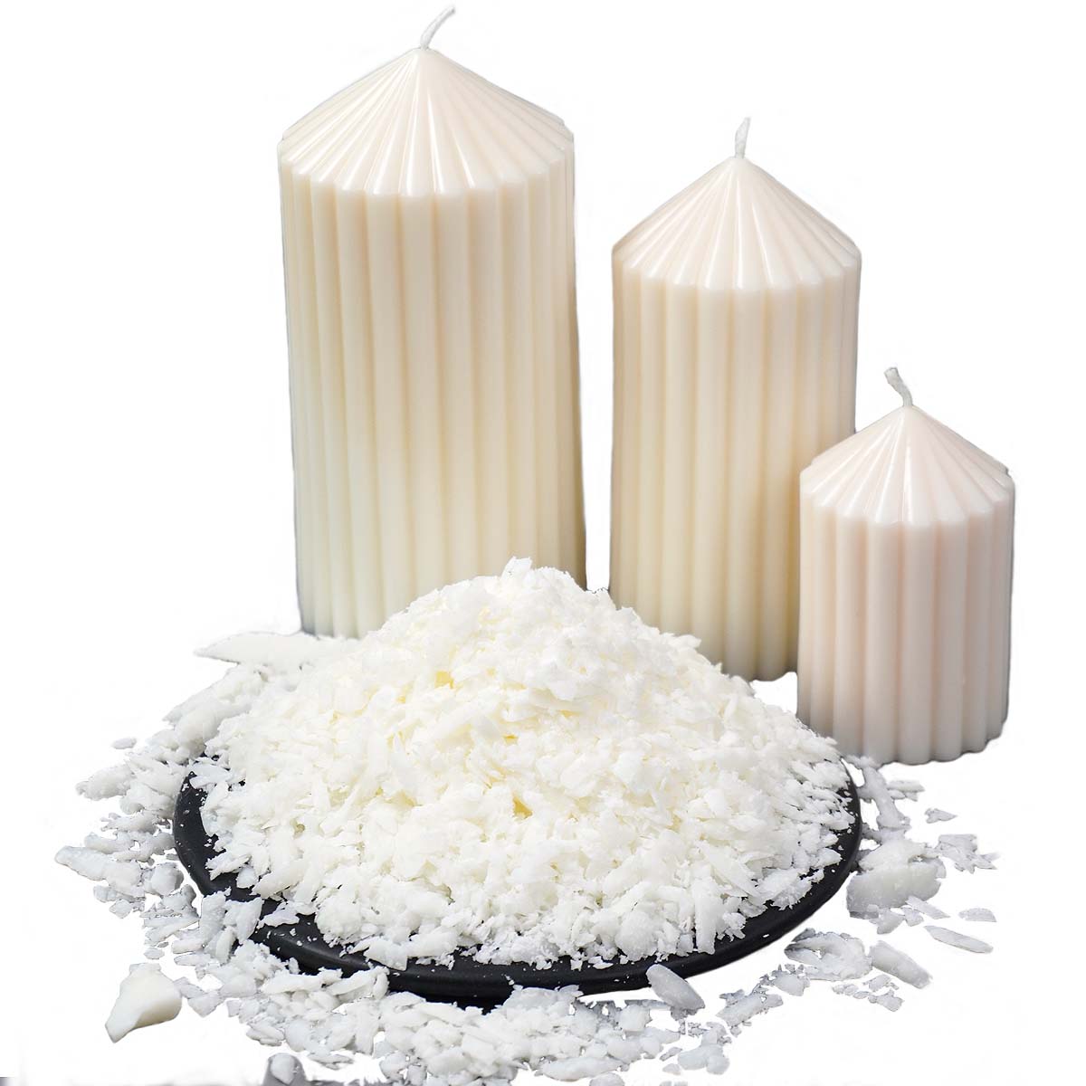 100/250/500/1000g Natural Soy  - مراجعة Candle Making Material وسعره