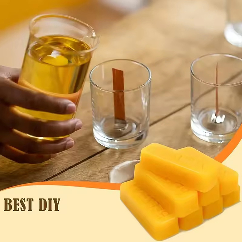 4/8pcs Pure Beeswax Blocks, Hi - مراجعة Candle Making Material وسعره