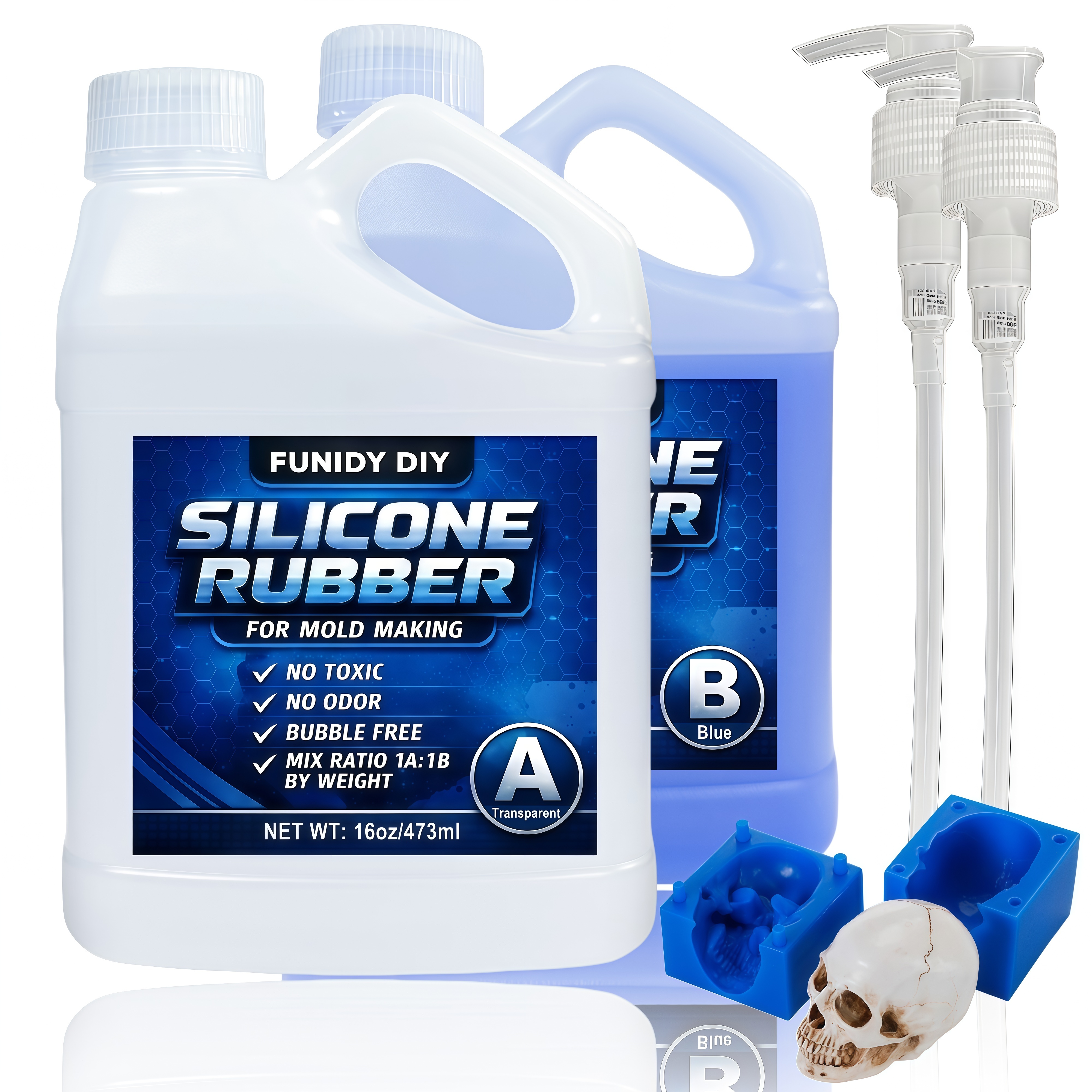 Silicone Mold Making Kit, Fast - مراجعة Candle Making Kit وسعره
