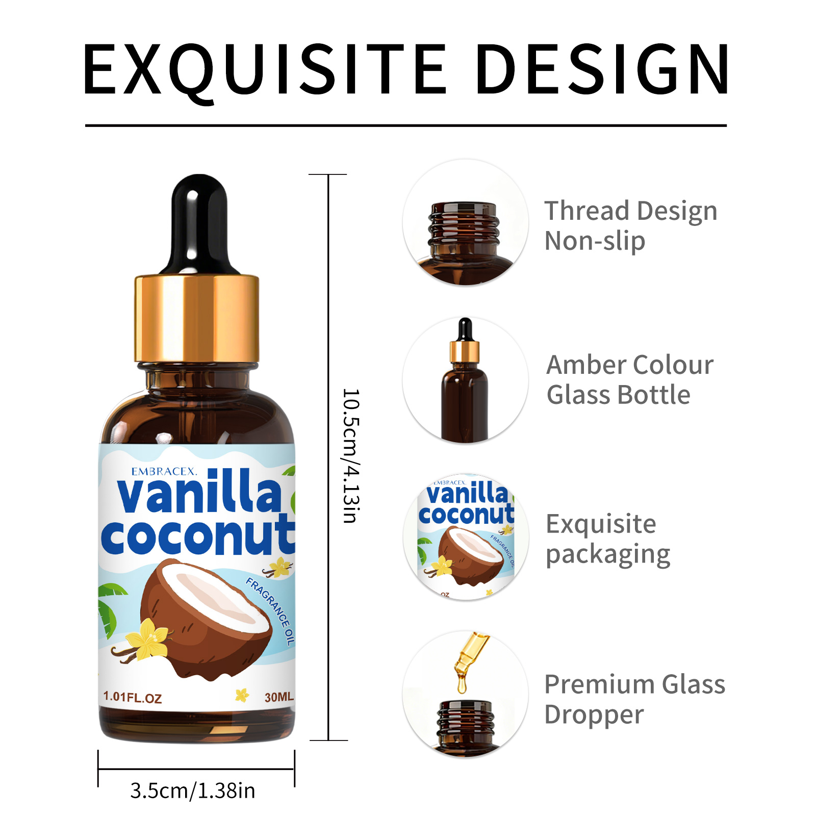 30ml Vanilla Coconut Essential - مراجعة Candle Making Oils وسعره