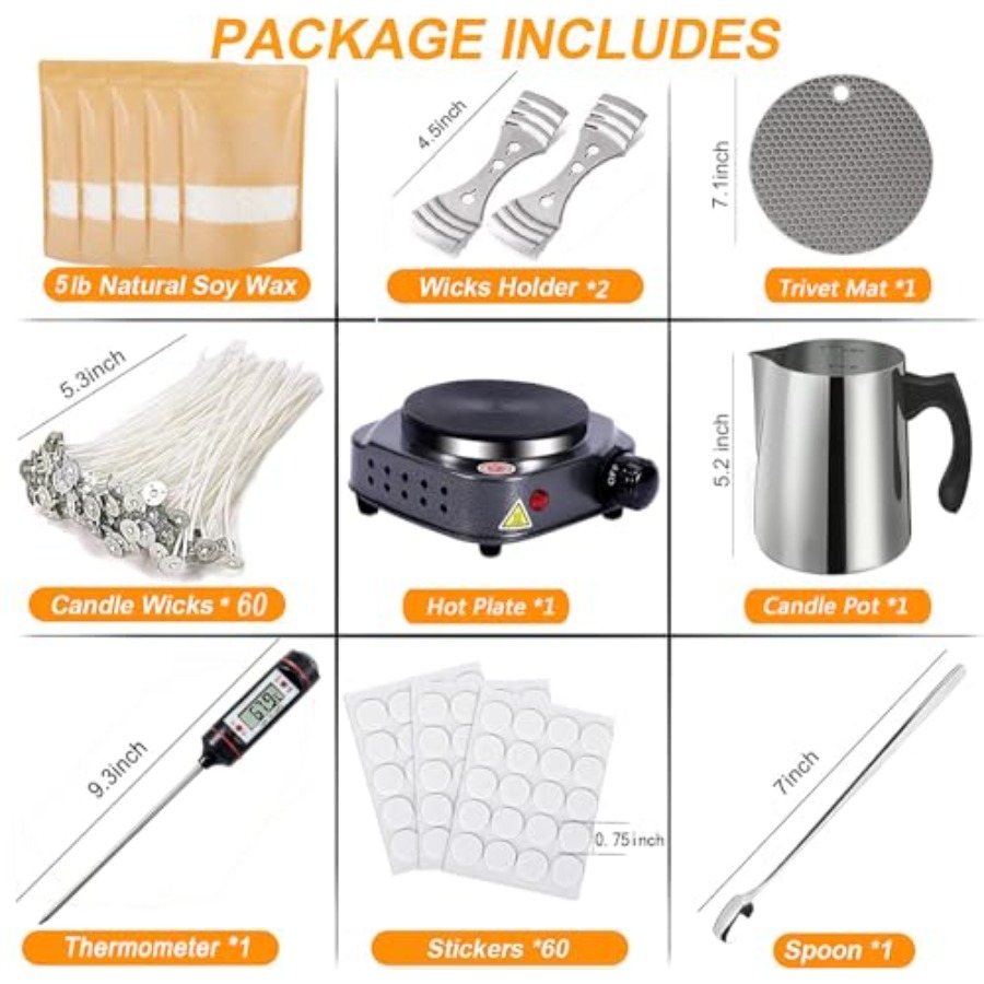Candle Making Kit with for Adu - مراجعة Candle Making Kit وسعره