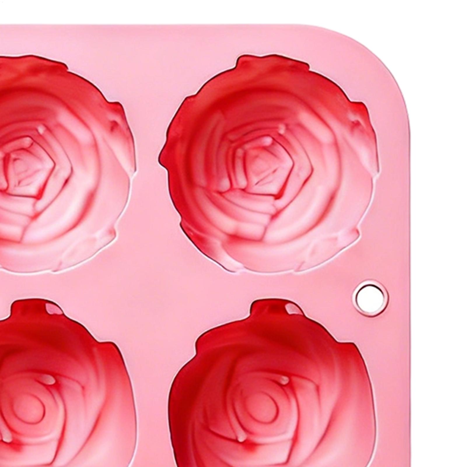 8 Holes Rose Flower Silicone M - مراجعة Candle Making Business وسعره