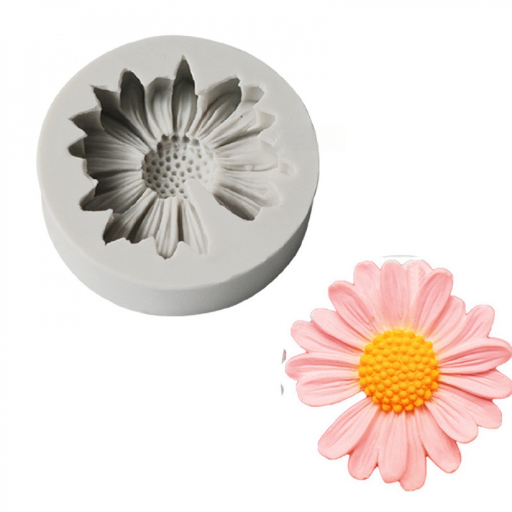 3D Daisy Flower Mold Sun Flowe - مراجعة Candle Making Business وسعره