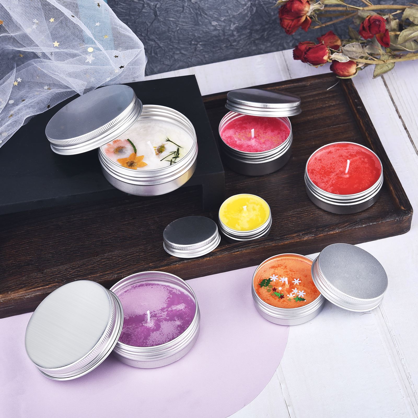 2g Dye Colors Of Wax Candle Wa - مراجعة Candle Making Kit وسعره