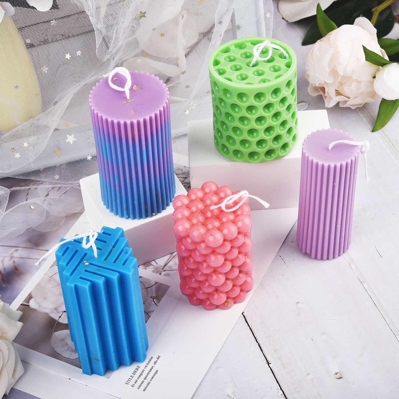 2g Dye Colors Of Wax Candle Wa - مراجعة Candle Making Kit وسعره