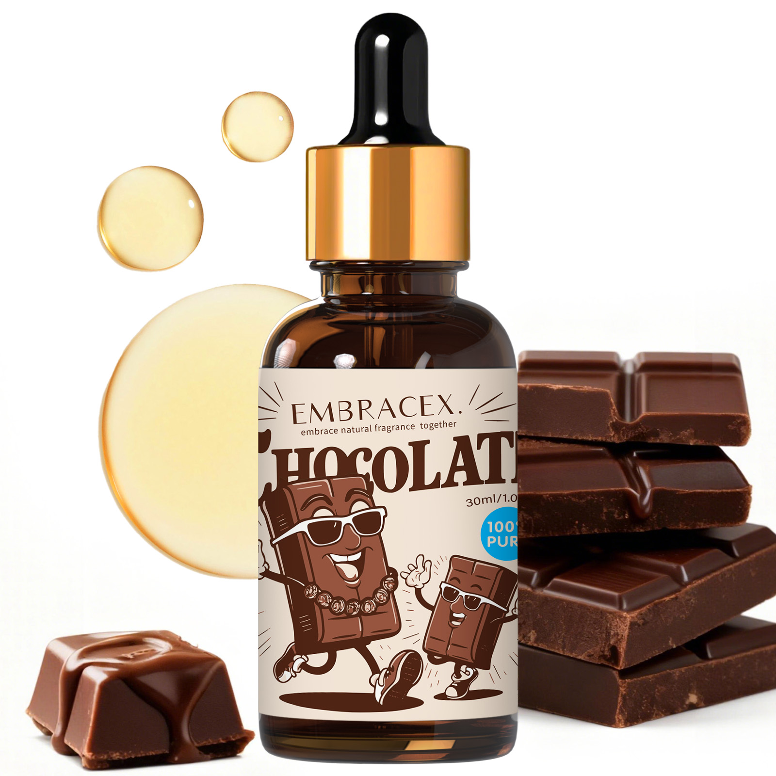 30mlChocolate Essential Oil  C - مراجعة Candle Making Oil Scents وسعره