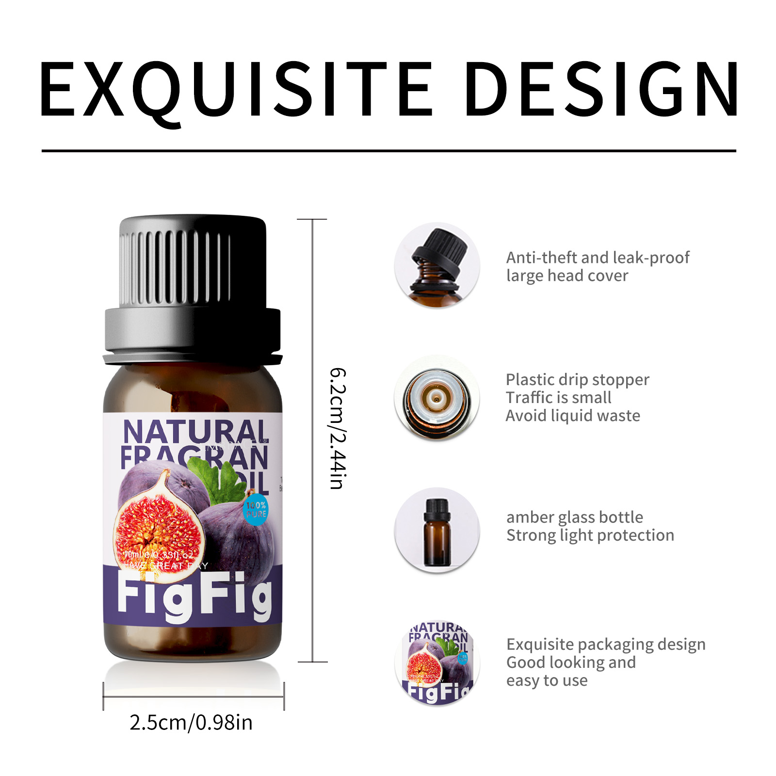 10ml Fig Essential Oil Fruit S - مراجعة Candle Making Oil Scents وسعره