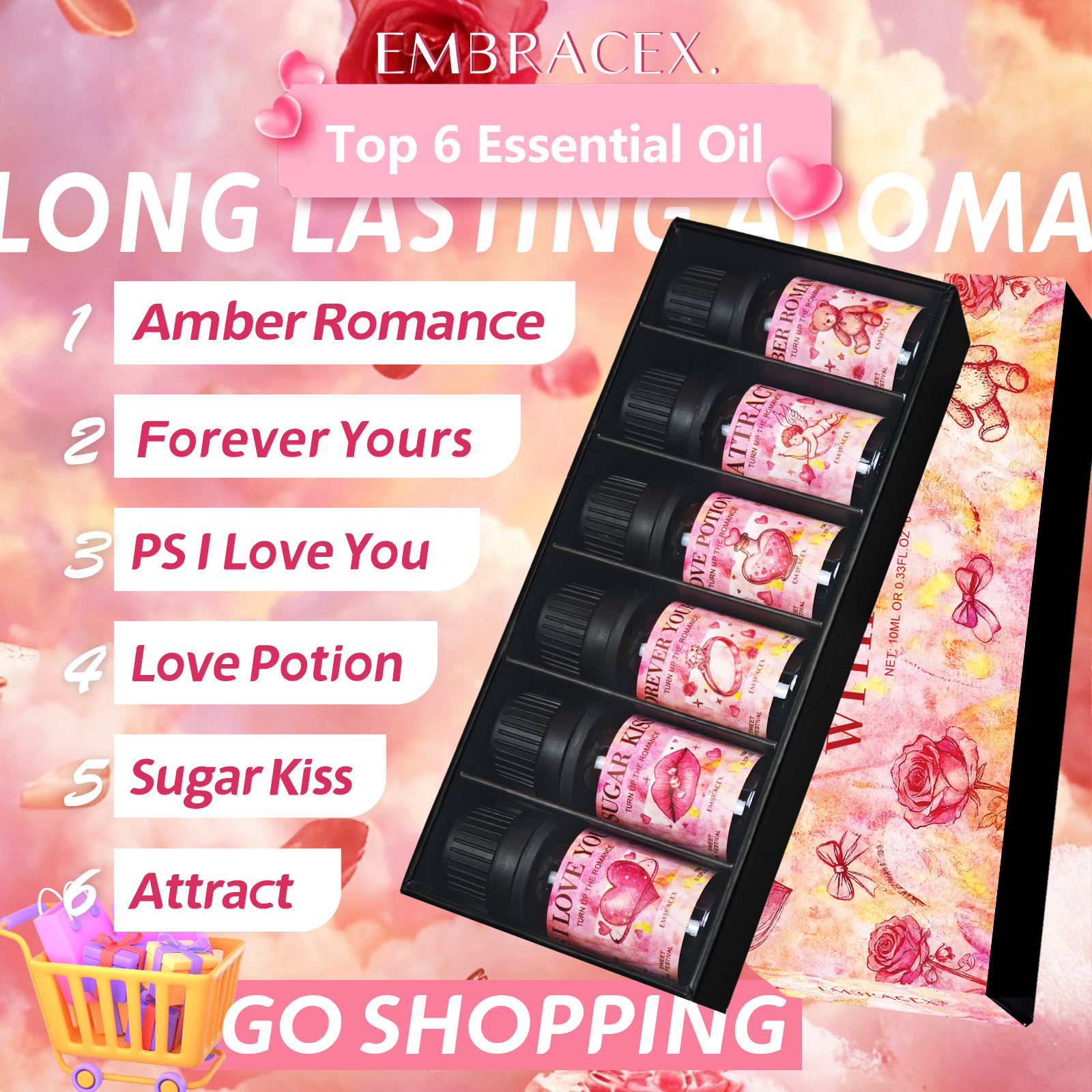 6PC/1PC 10ML With Love Essenti - مراجعة Candle Making Oil Scents وسعره