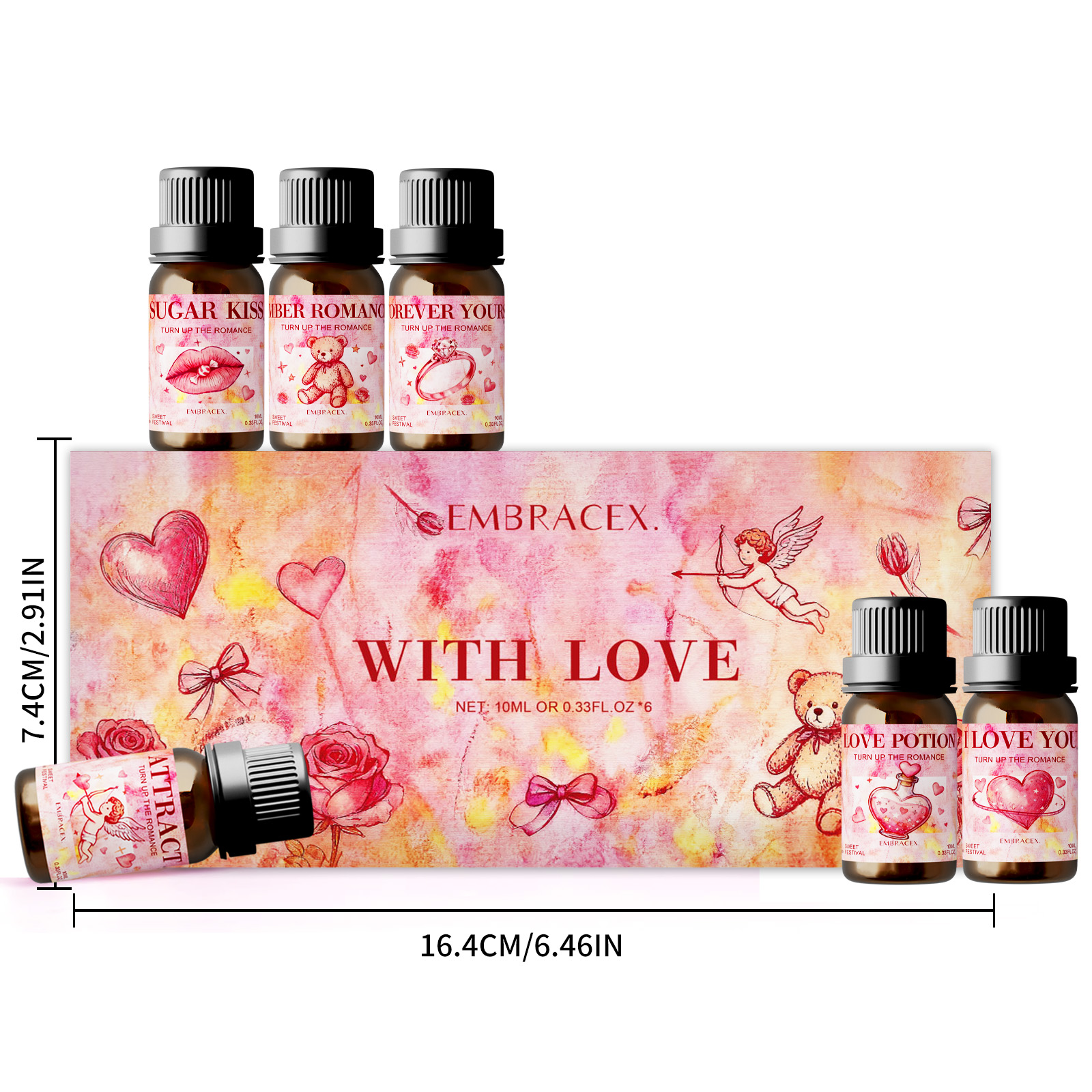6PC/1PC 10ML With Love Essenti - مراجعة Candle Making Oil Scents وسعره