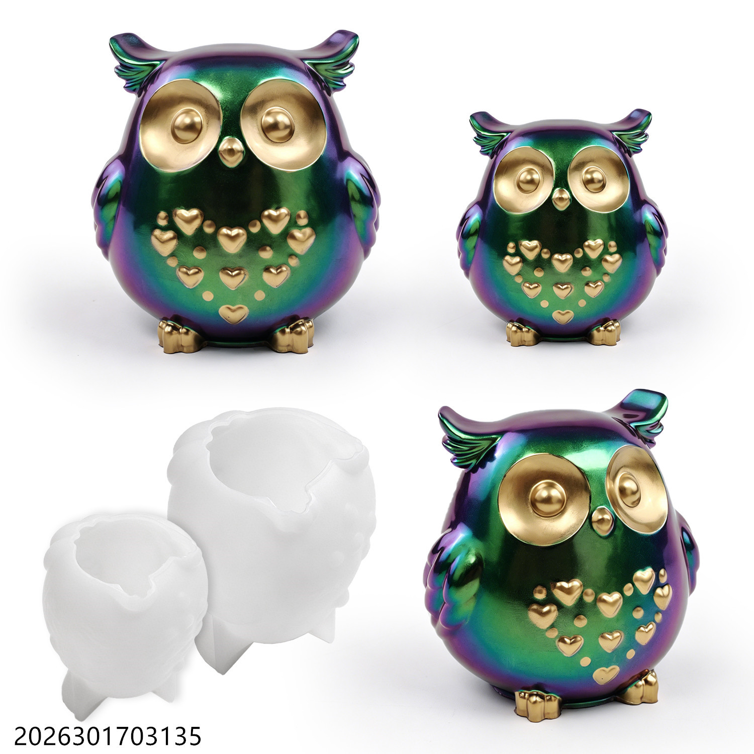 Owl Silicone Mold 3D Bird Shap - مراجعة Candle Making Kit وسعره