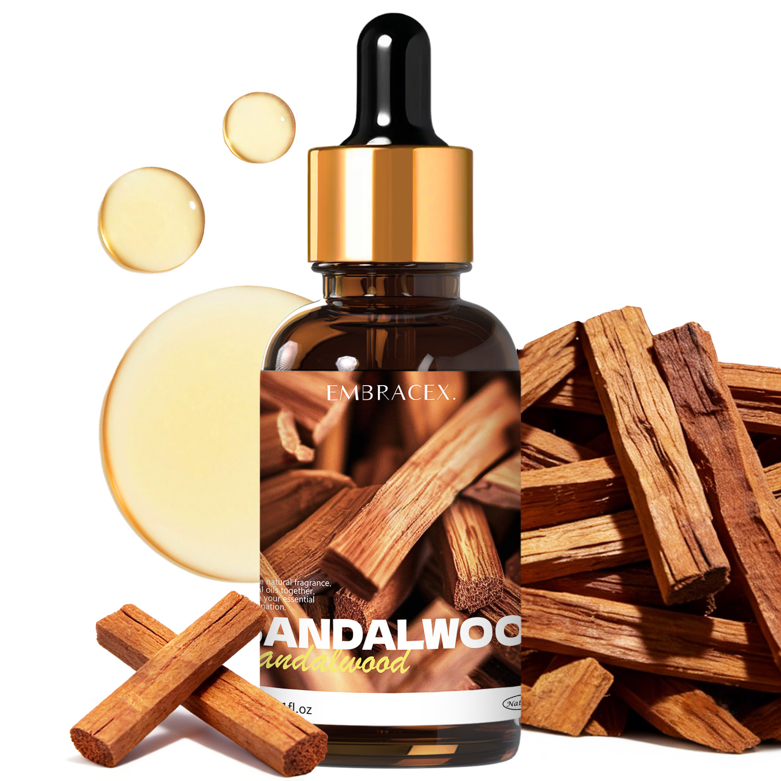 30ml Sandalwood Natural Plant  - مراجعة Candle Making Oil Scents وسعره