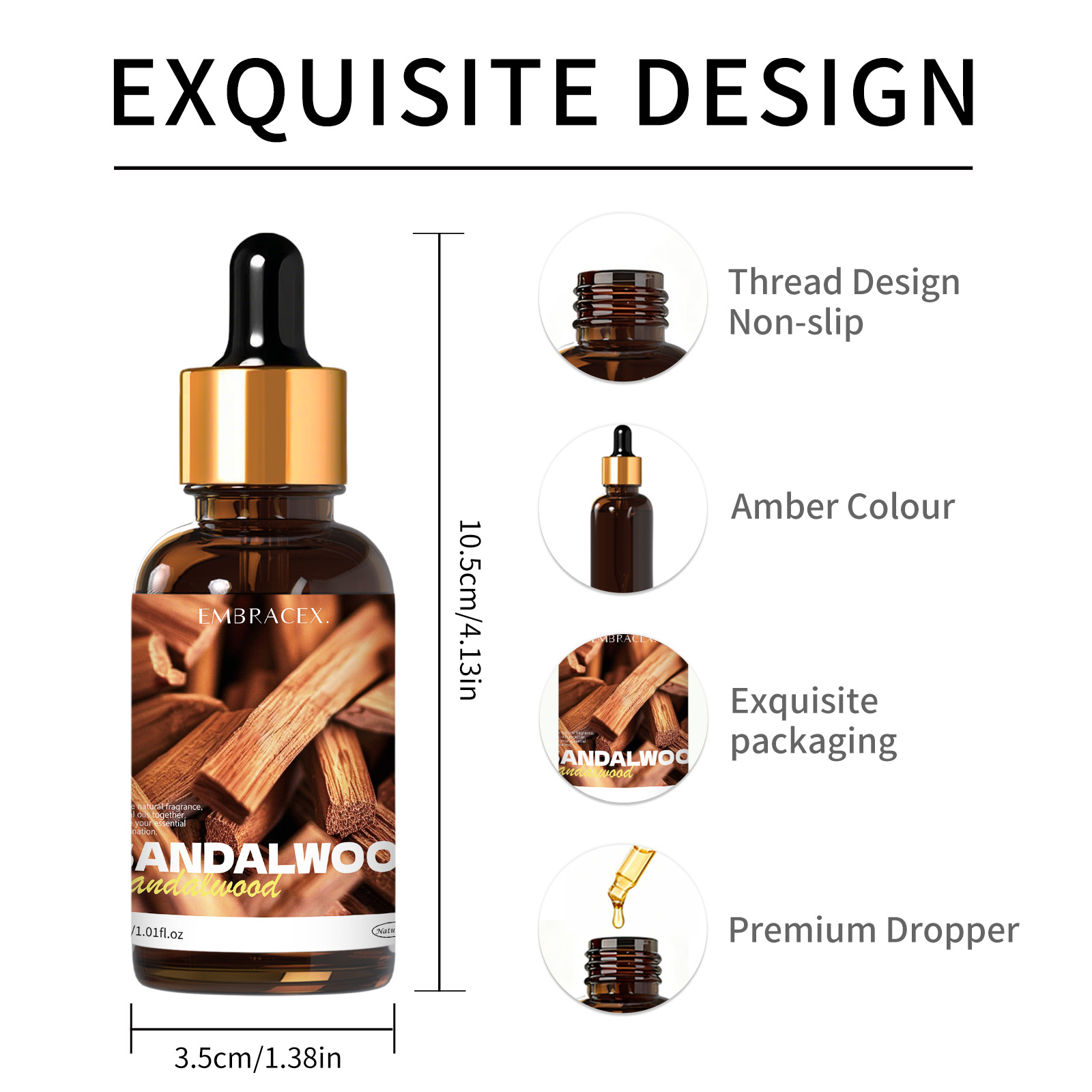 30ml Sandalwood Natural Plant  - مراجعة Candle Making Oil Scents وسعره
