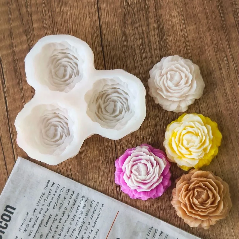 Peony Flower Candle Silicone M - مراجعة Candle Making Business وسعره