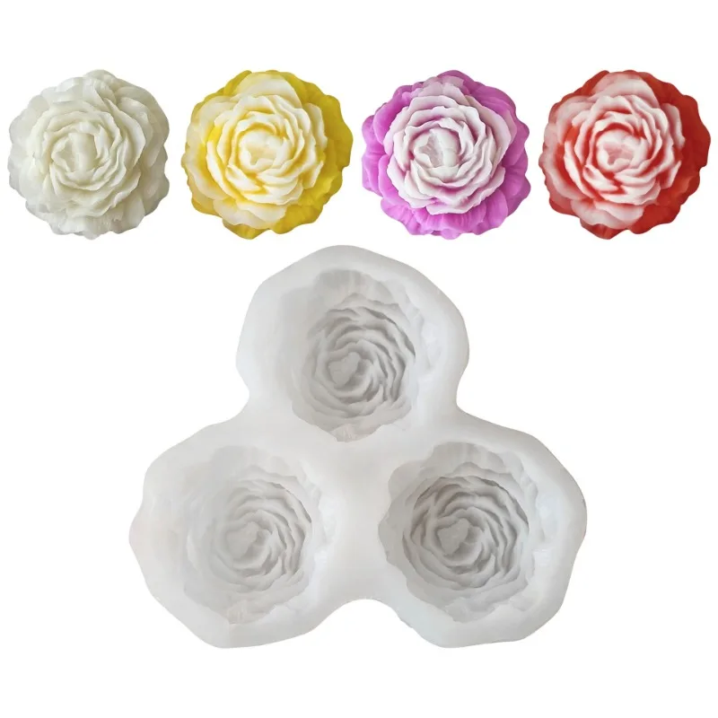 Peony Flower Candle Silicone M - مراجعة Candle Making Business وسعره